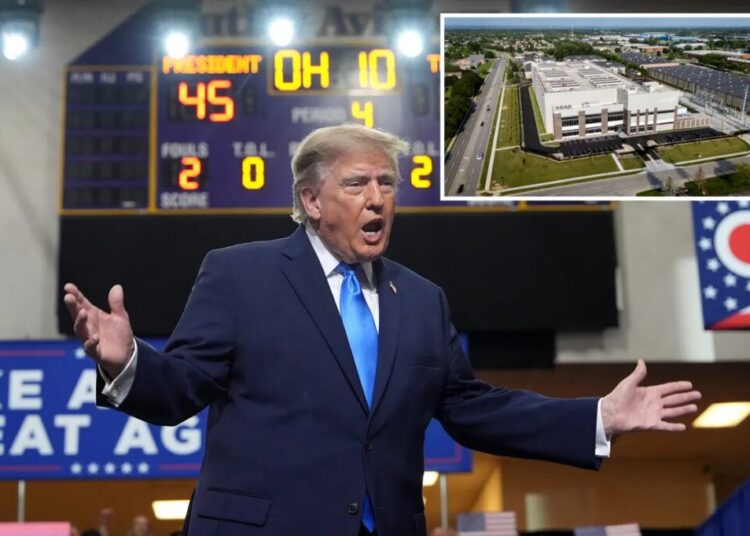 Trump defends data centers in Ohio, warns they’ll go to China if US turns them away