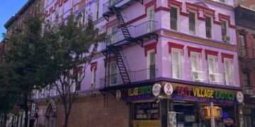 Why Does This Building Look Purple (or Maybe Pink)? Diversity and Trump.