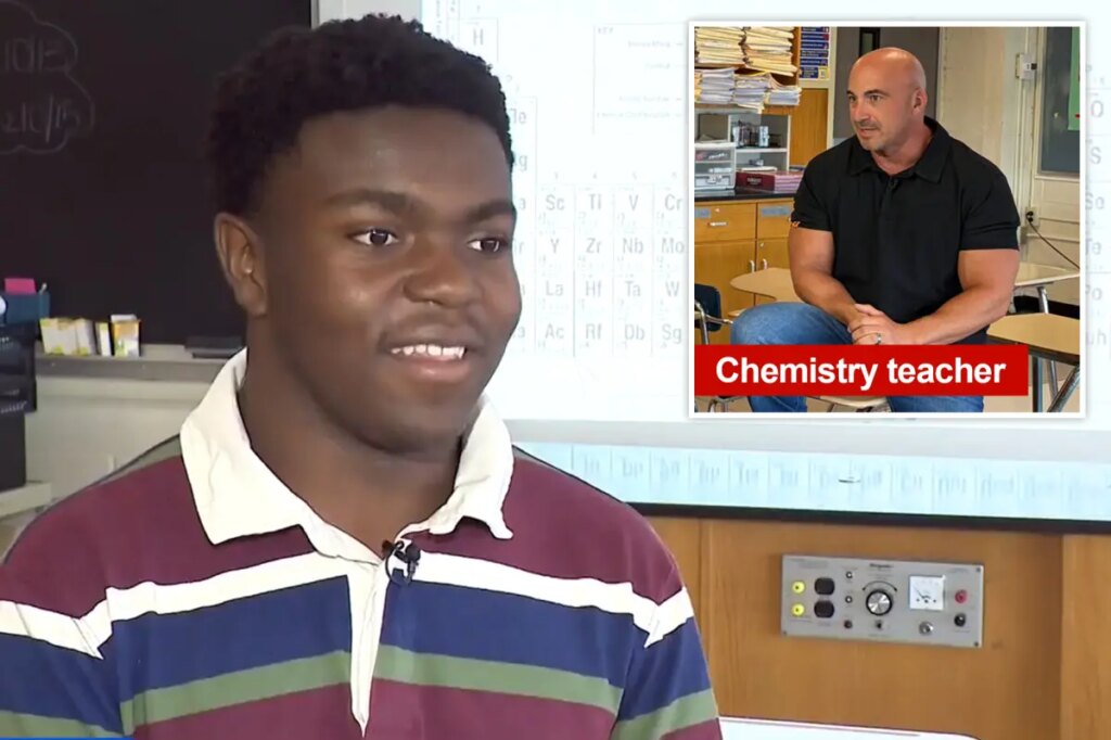 LI student aces chemistry Regents exam to win teacher’s 25-year-old challenge for $100