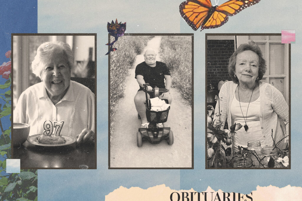 The pastry chef who motorcycled nude across Canada, and other lives we’ve lost