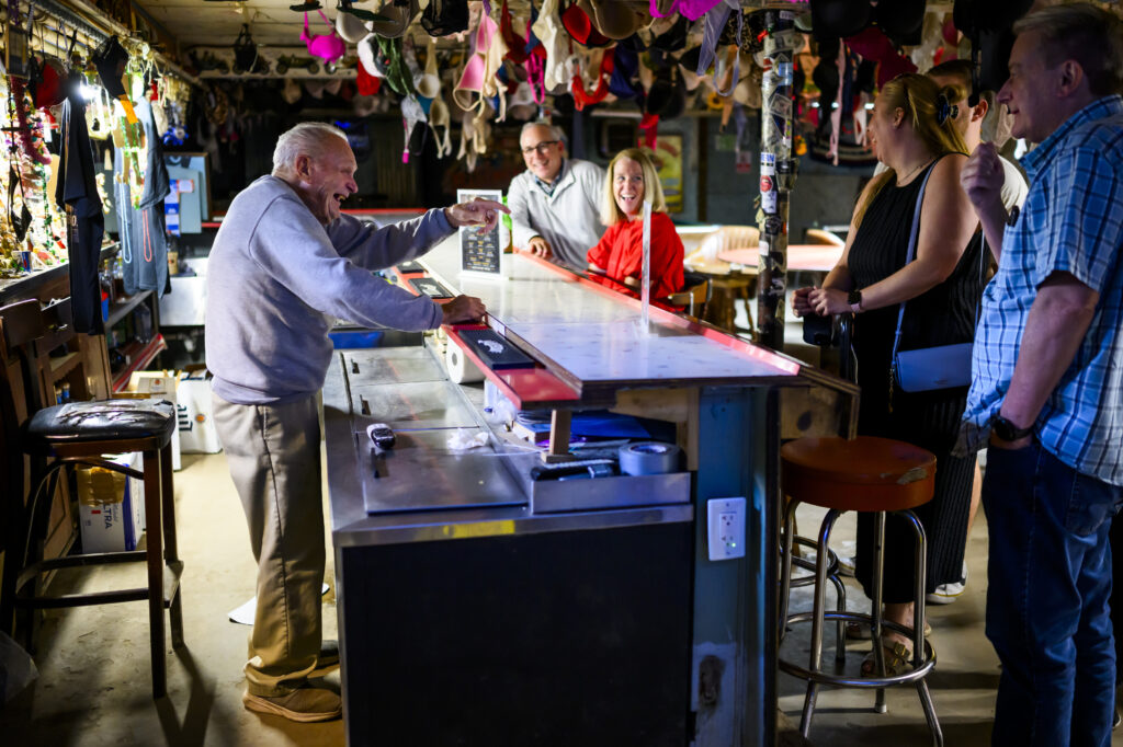 Last call? Not for this 103-year-old bartender.