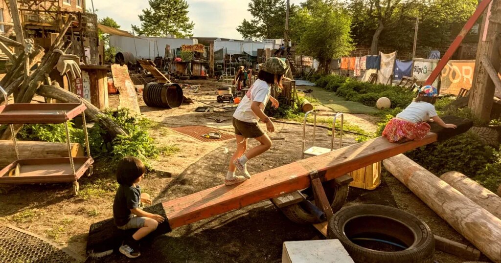 Parents Are Sending Their Kids to a Playground Where They’re Given Saws and Hammers to Ward Off Brainrot