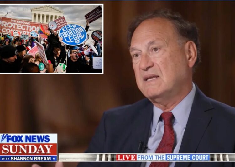 Justice Alito says it was ‘perfectly clear’ Constitution didn’t grant right to abortion