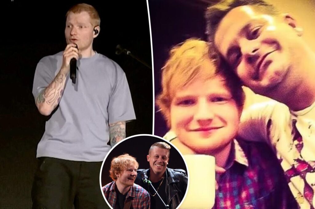 Ed Sheeran breaks silence over estranged cousin’s jabs after Macklemore tour drama
