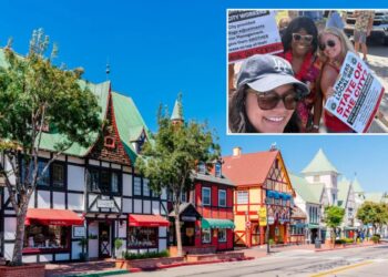 Solvang city workers go on strike, repeatedly clash with officials over wages