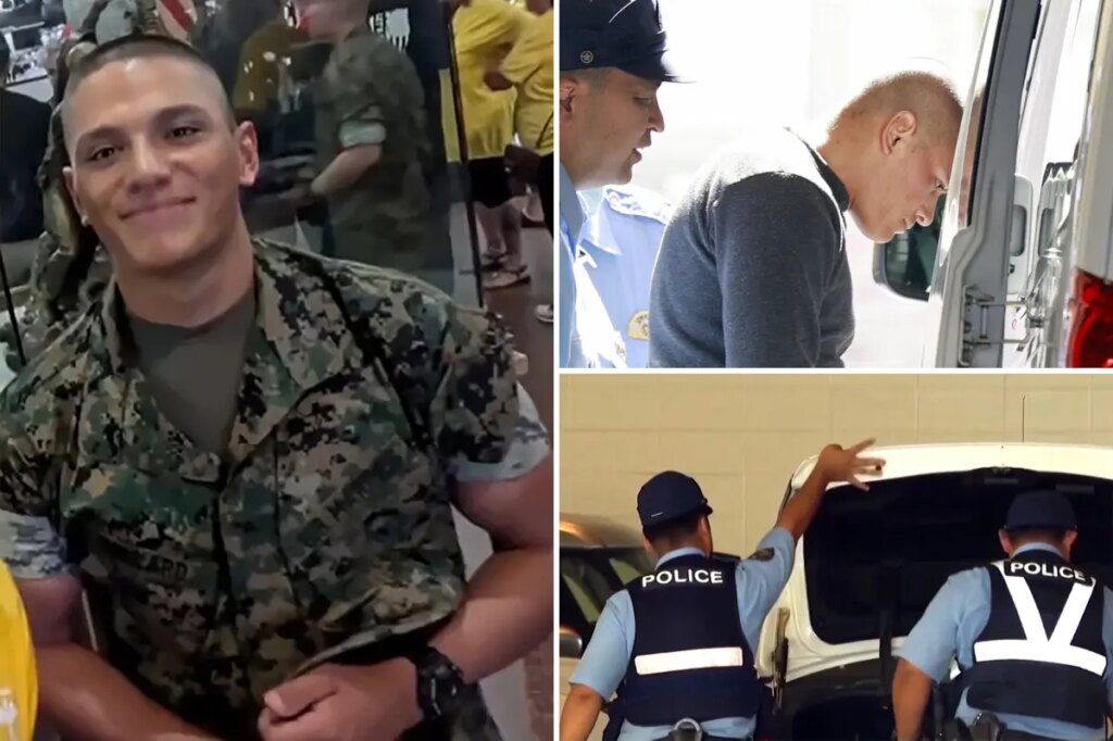 US Marine arrested in Japan over suspected killing of woman as Tokyo lodges ‘strong protest’