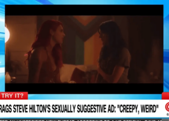 Surprising twist as Republican’s racy ad trashed as ‘grotesque’ on the right