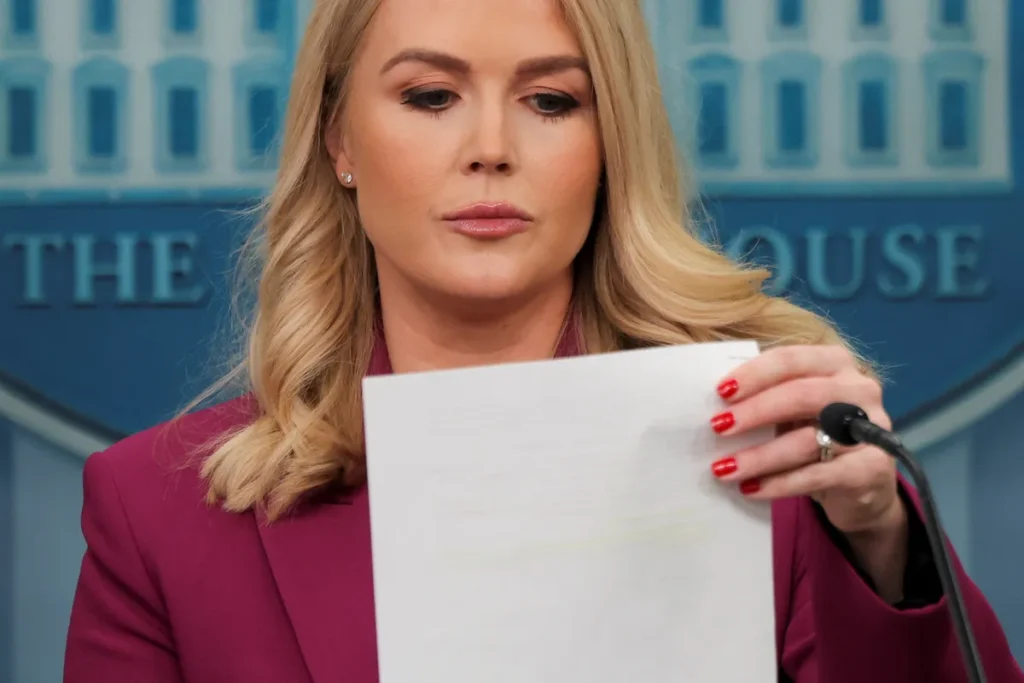 Karoline Leavitt lands new job after leaving struggling Trump White House