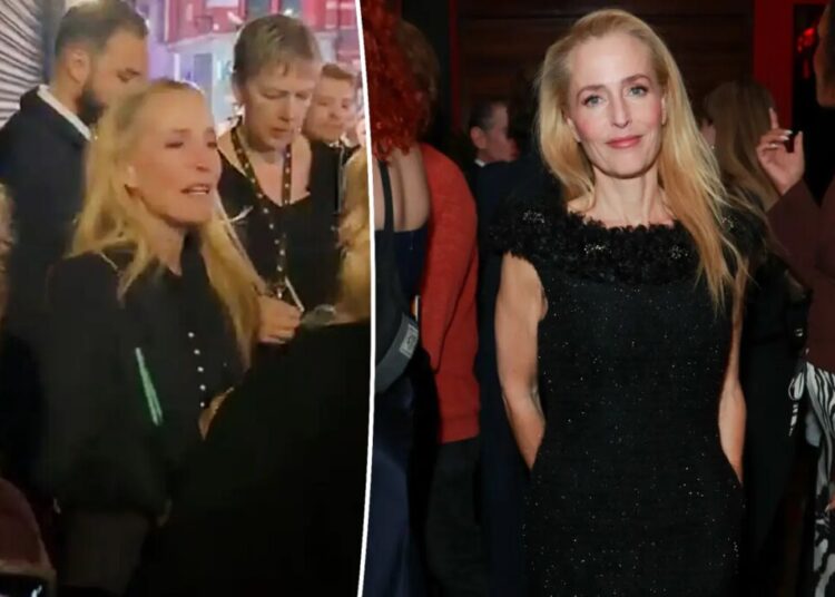 Gillian Anderson sets the record straight on her confrontation with ‘distracting’ superfans