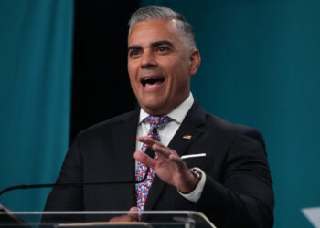 Republican in toss-up House race says he won’t be a ‘rubber stamp’