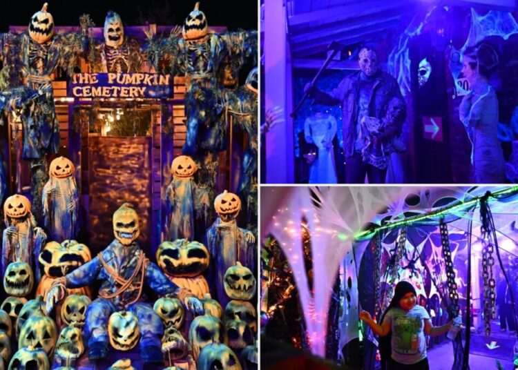 Halloween already in full swing in Burbank as suburb’s homes transform into haunted houses