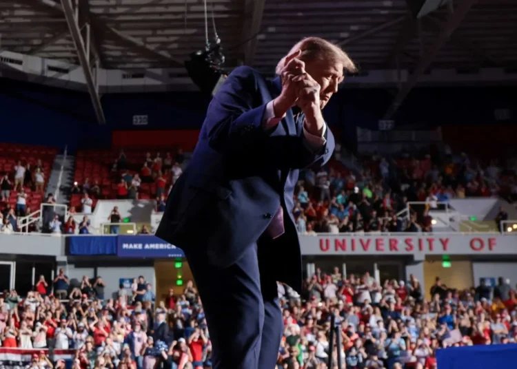 ‘I don’t get it’: GOP bewildered as Trump rallies in states that aren’t even competitive