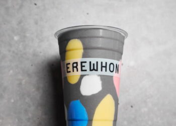 Erewhon is now a permanent fixture at LACMA, complete with a museum-branded smoothie