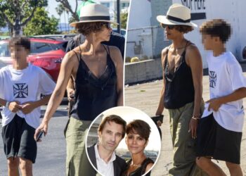 Halle Berry spends quality time with son Maceo, 12, after abuse allegations