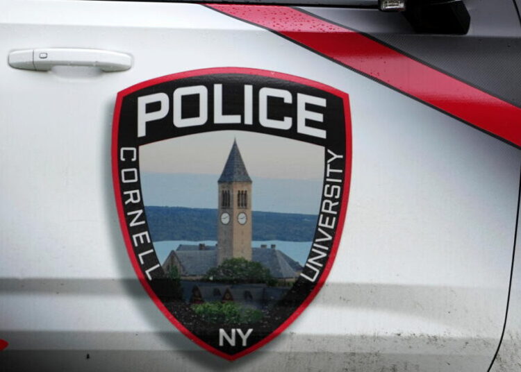 Cornell University building sprayed with graffiti blasting school’s response to gang rape complaint