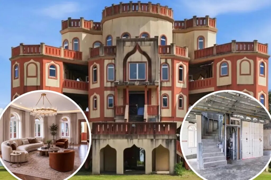 Taj Mahal-inspired mansion hits Mississippi market for $2.5M — even though it’s unfinished
