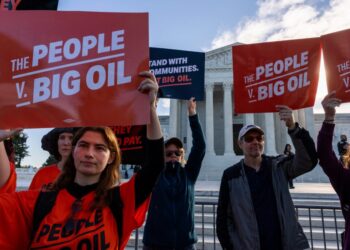 Supreme Court grapples with case on holding Big Oil liable for climate change