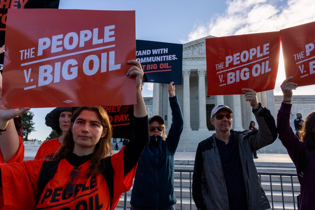 Supreme Court grapples with case on holding Big Oil liable for climate change