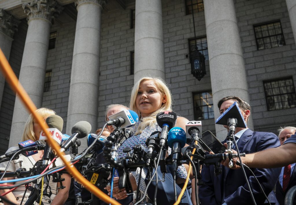 Democrats feature relatives of Virginia Giuffre in Epstein-focused ad