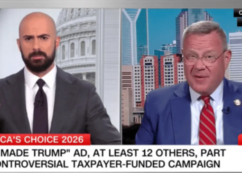 Republican squirms on CNN when confronted about new Trump ad: ‘Not going to defend that’