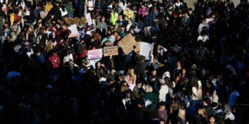 Thousands Gather at Cornell in a Peaceful but Angry Protest