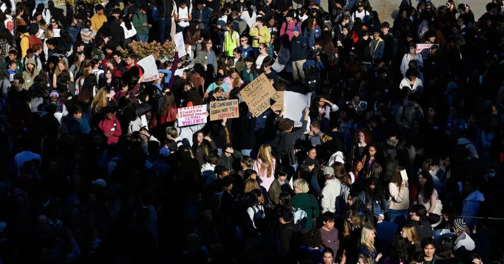 Thousands Gather at Cornell in a Peaceful but Angry Protest