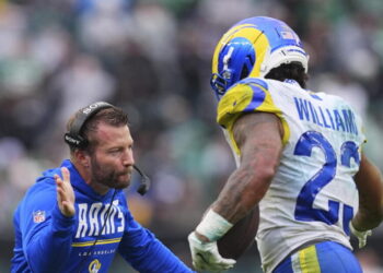Sean McVay says he addressed Rams assistant coaches’ behavior toward Eagles fans. ‘We’ll be better’