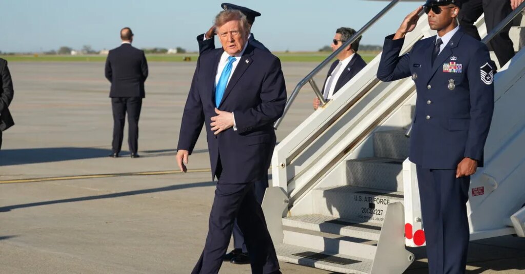 White House Blocked Politico From Air Force One for Trump’s Trip to Nebraska