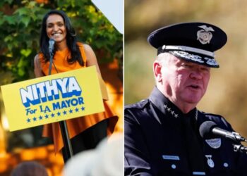 Nithya Raman was for LAPD Chief Jim McDonnell before she was against him