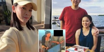 Husband of alleged Chinese spy who stalked Taiwanese president’s son for communist regime dodges questions at court