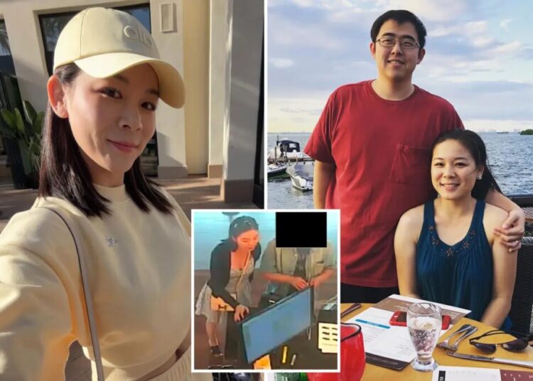 Husband of alleged Chinese spy who stalked Taiwanese president’s son for communist regime dodges questions at court