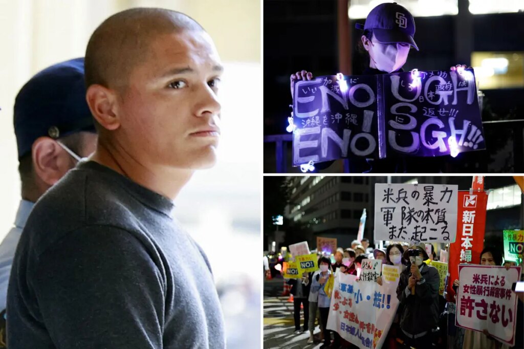 Anger in Japan grows after US Marine is arrested over the killing of woman on Okinawa
