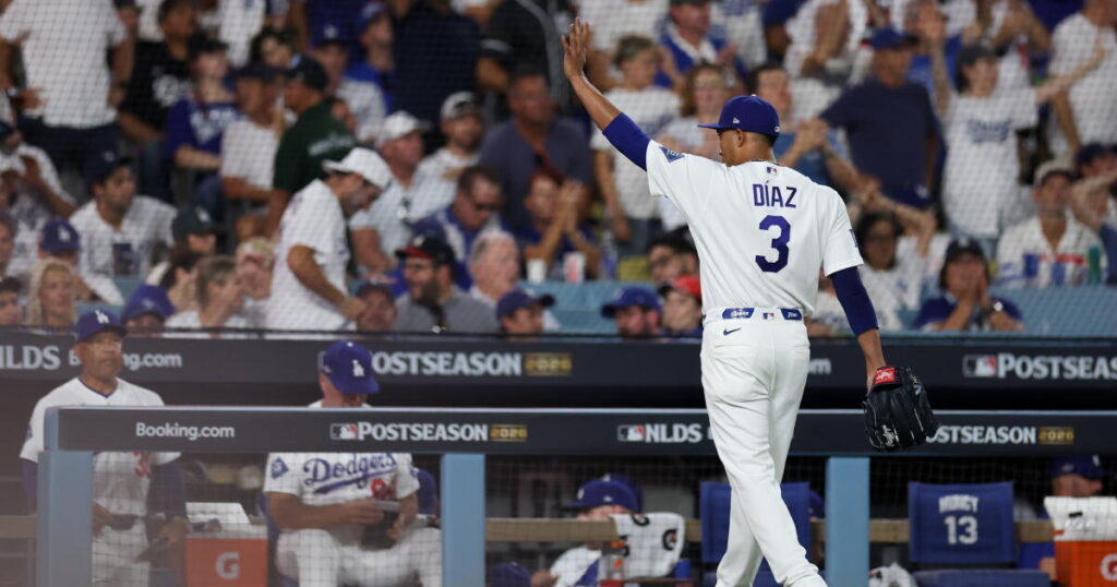 ‘I was nowhere’: How Edwin Díaz regained the Dodgers’ trust in the postseason