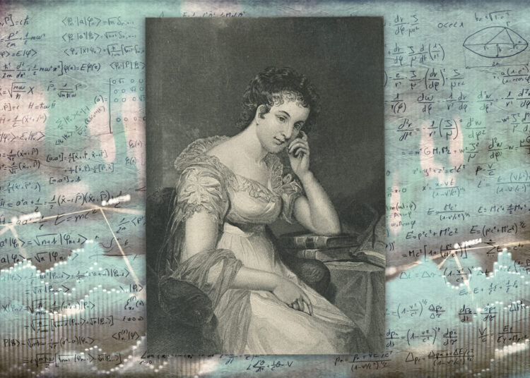 She wrote novels. She also taught the world economics.