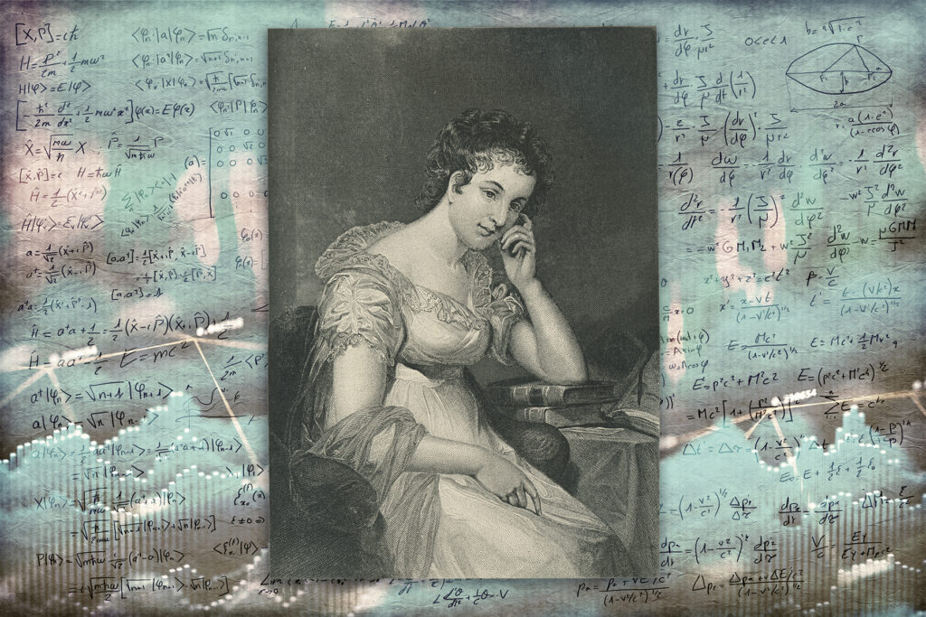 She wrote novels. She also taught the world economics.