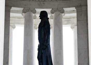 Jefferson’s link to Sally Hemings’s children may have been settled by a hair