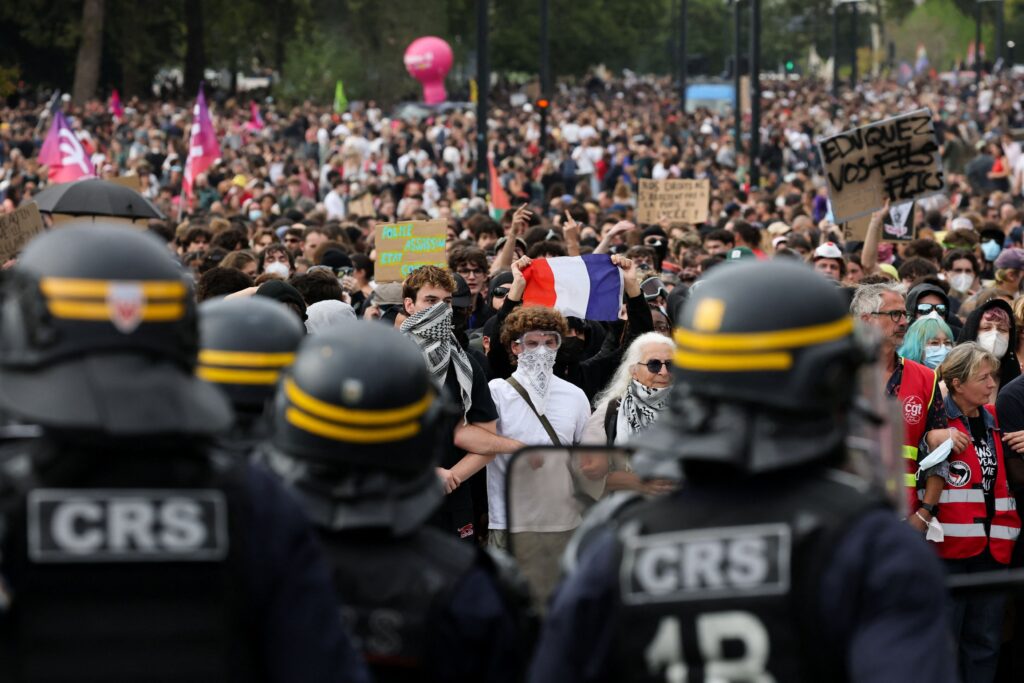 Protests sweep France, closing schools as student walkouts escalate