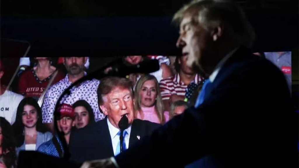 Trump’s glib ‘take out LA’ remark didn’t get the cheers he expected: reporter