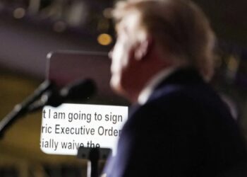 ‘Get grandpa to bed’: Trump’s confusing lawnmower rant baffles
