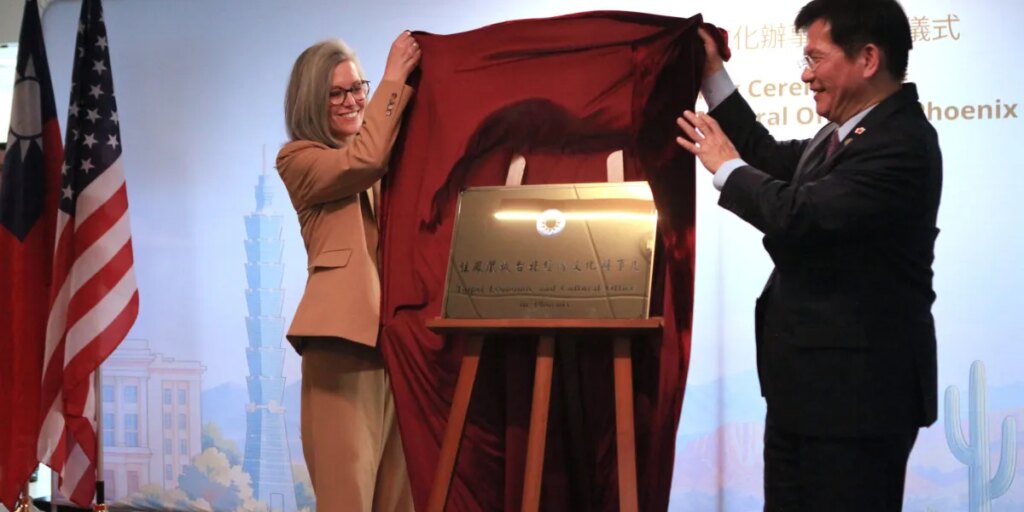 Taiwan opens Phoenix office as $265 billion chip investment in Arizona grows, over China’s objections