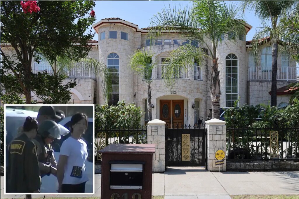Cops swoop on California castle where rich couple farmed 21 kids
