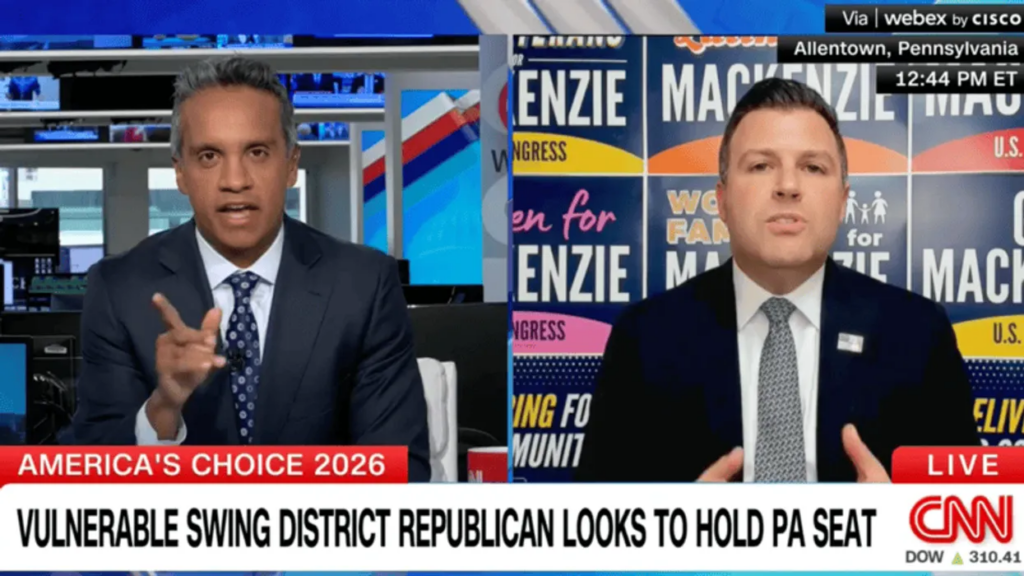 Republican stopped cold mid-sentence as CNN host fact-checks claims to his face