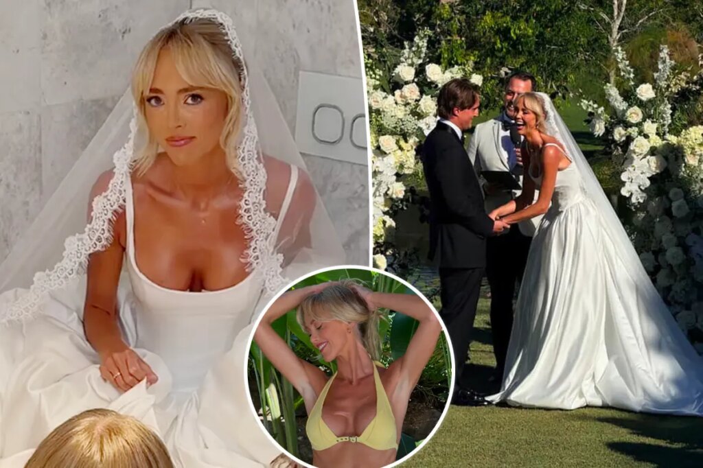 Guest makes shocking joke during speech at OnlyFans star Annie Knight’s wedding