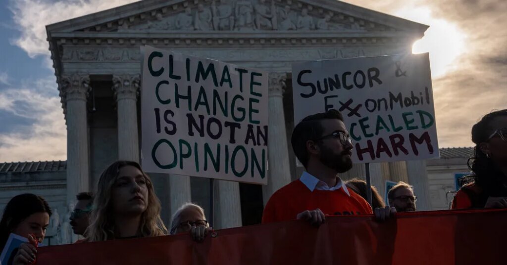 Climate Lawsuits Have Their Day in Supreme Court
