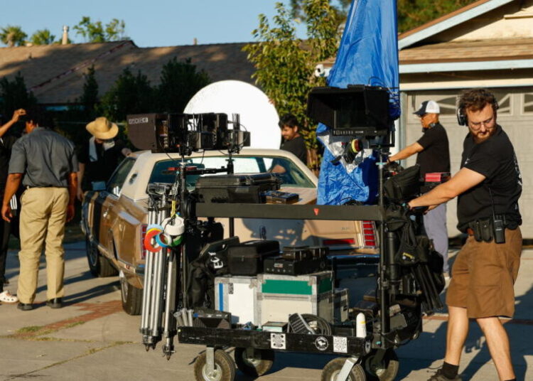 U.S. share of studio TV spending fell from 94% to 64%, unions say