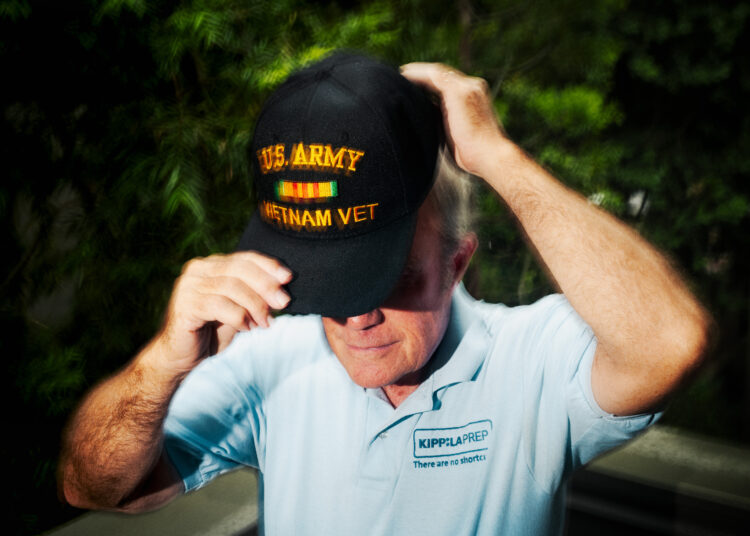 How divided is America? My veteran’s cap says it all.
