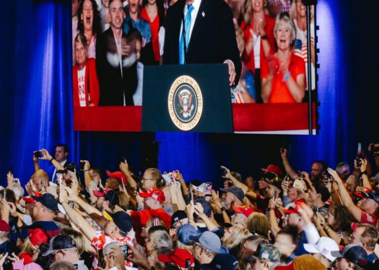 Trump Journeys to Where He Is Still Popular