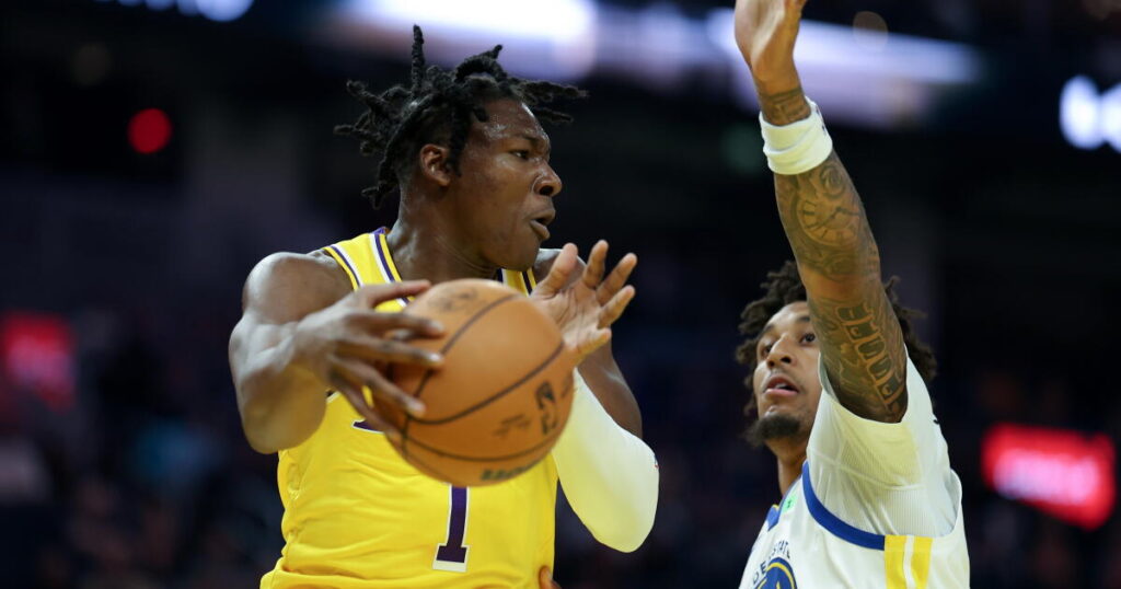 Adou Thiero aims for bigger Lakers role after injury-marred rookie season