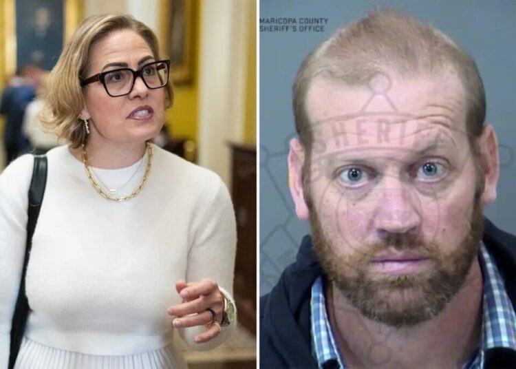 Kyrsten Sinema’s ex-bodyguard demands she pays his bond a month after trashing her home