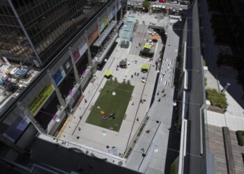 The Bloc, downtown L.A.’s landmark complex, is up for sale again